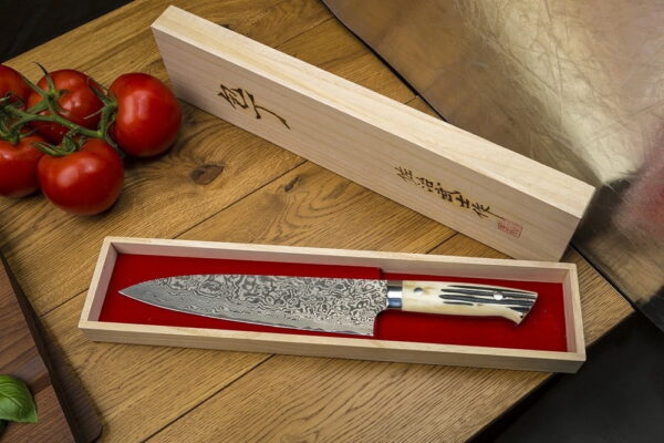 Takeshi Saji WBB Ręcznie kuty nóż uniwersalny 15cm R-2