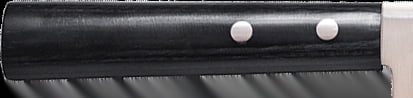 Masahiro Sankei Nóż Santoku 165mm czarny