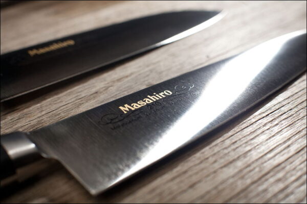 Masahiro MV Zestaw 3 kutych noży kuchennych