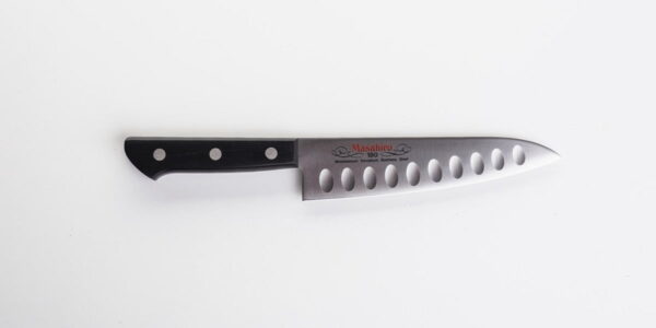 Masahiro BWH Nóż Szefa Kuchni 180mm Żłobiony