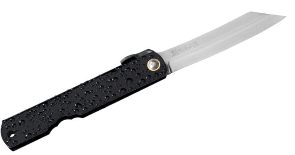 Nóż składany Higonokami Mizushibuki 80mm Aogami Black