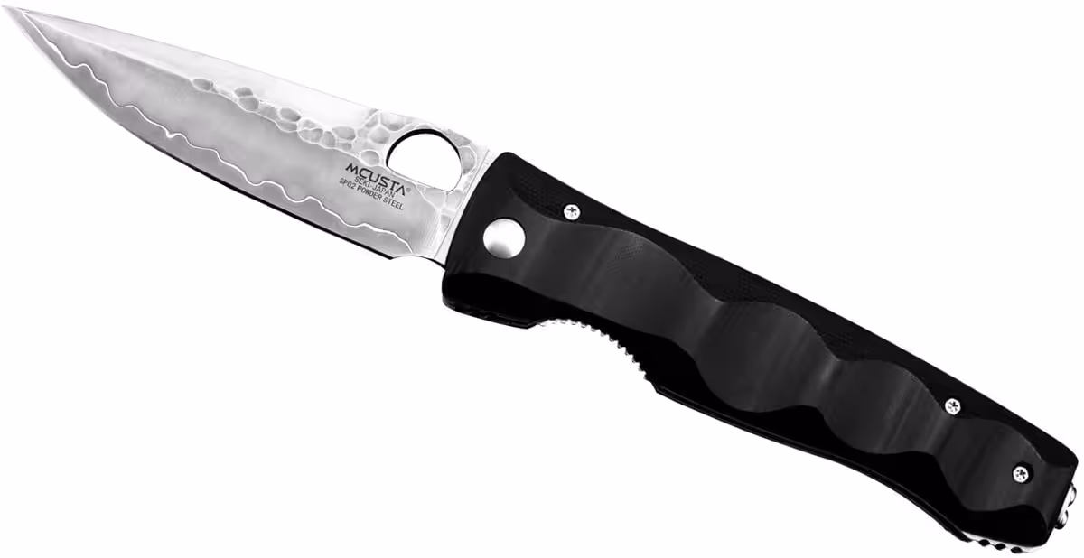 Mcusta Elite Black Micarta SPG2 8.5 cm