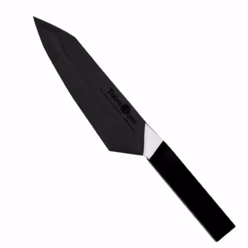 Tojiro Origami Black Polerowany Nóż Santoku 16,5 cm
