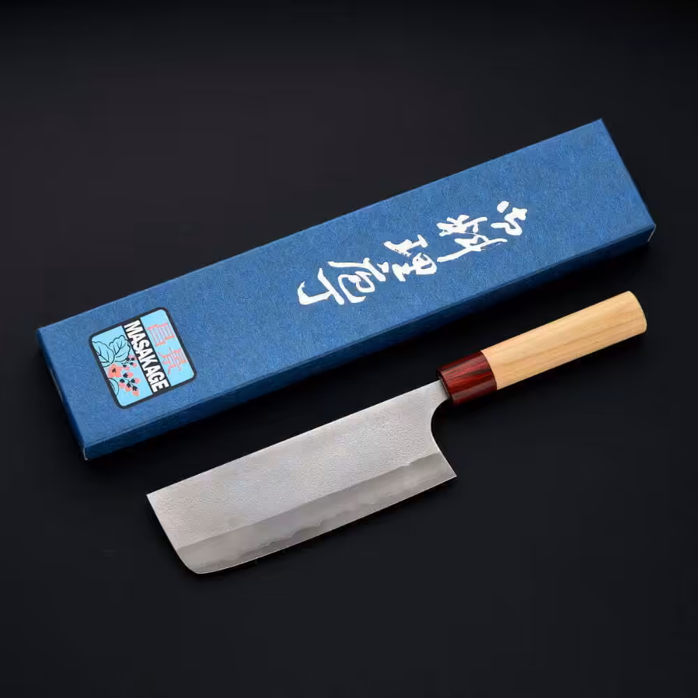 Masakage Yuki Nakiri 170mm Shirogami #2 - obrazek 4