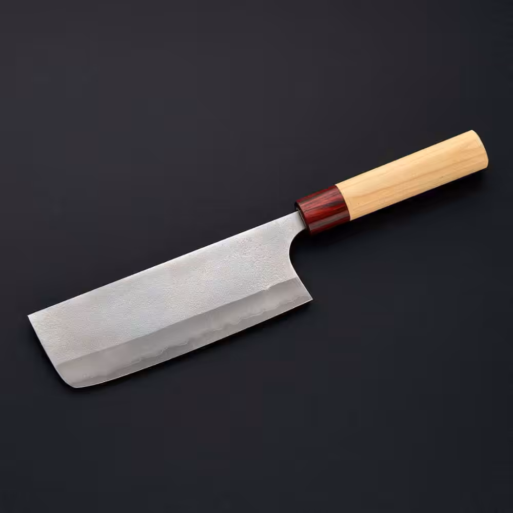 Masakage Yuki Nakiri 170mm Shirogami #2 - obrazek 5