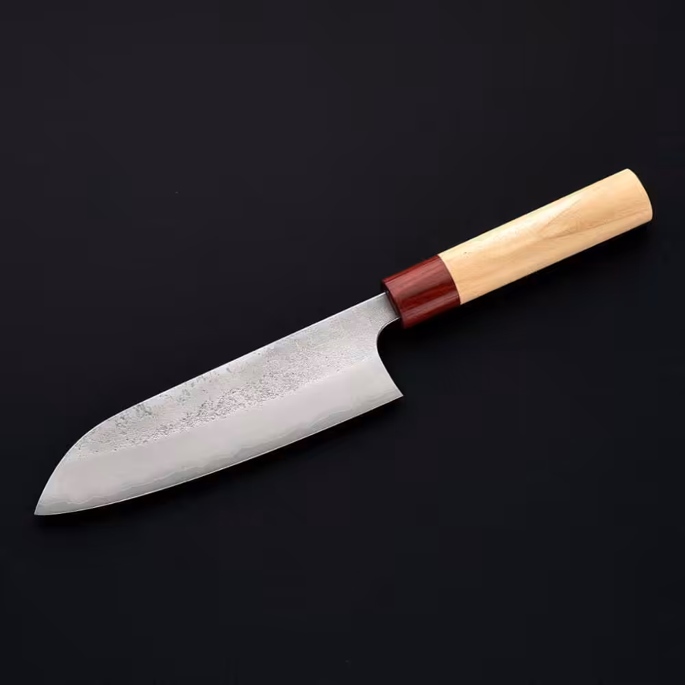 Masakage Yuki Santoku 165mm Shirogami #2 - obrazek 3