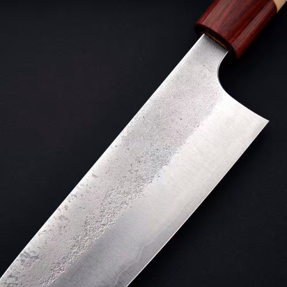 Masakage Yuki Santoku 165mm Shirogami #2 - obrazek 5