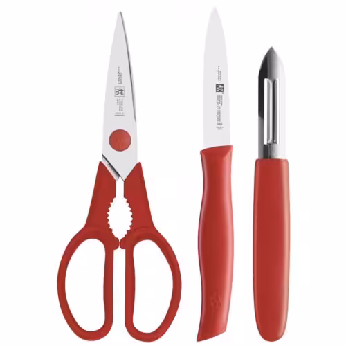 ZWILLING TWIN GRIP Zestaw: Nóż + obieraczka + nożyczki