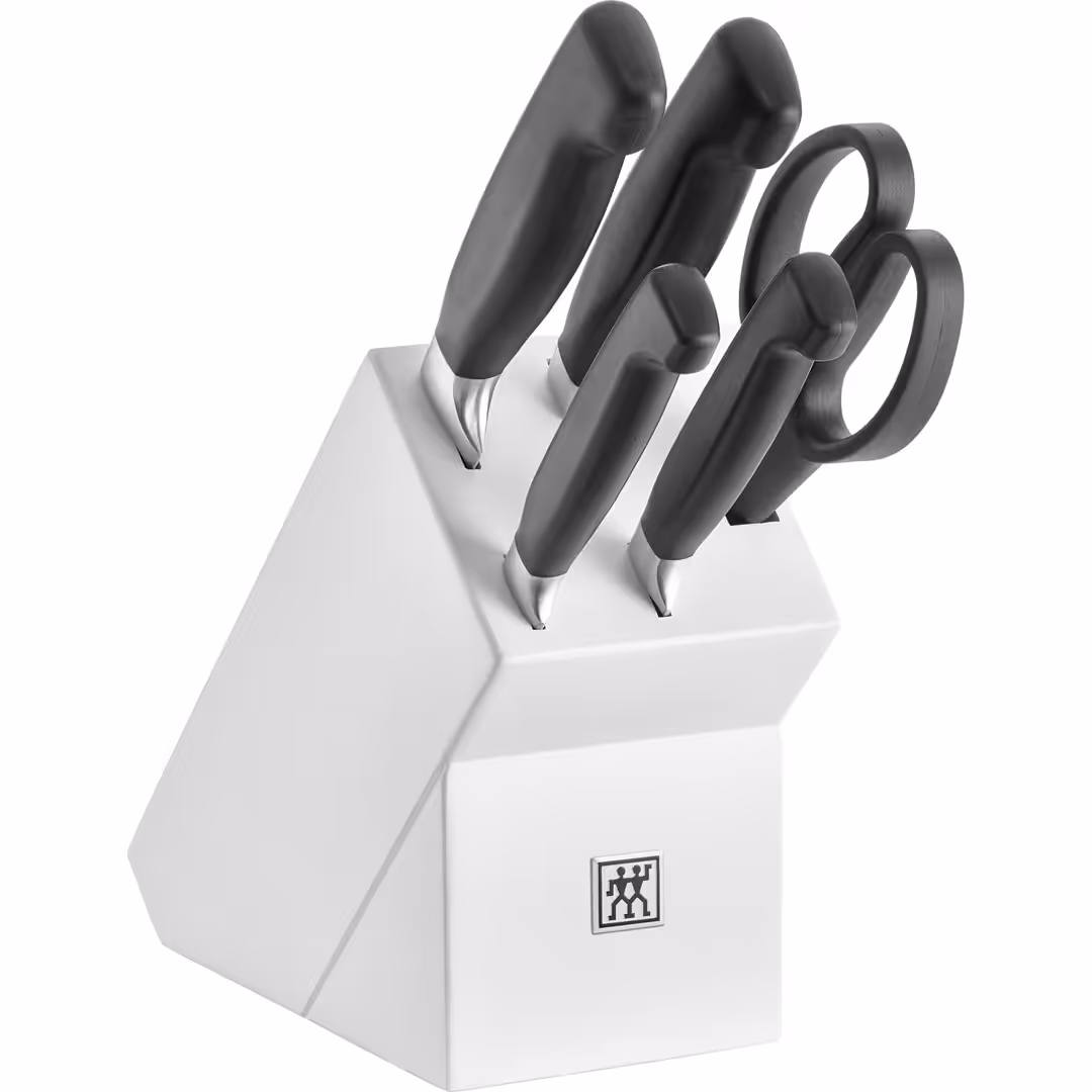 ZWILLING FOUR STAR Zestaw 4 noży w bloku biały