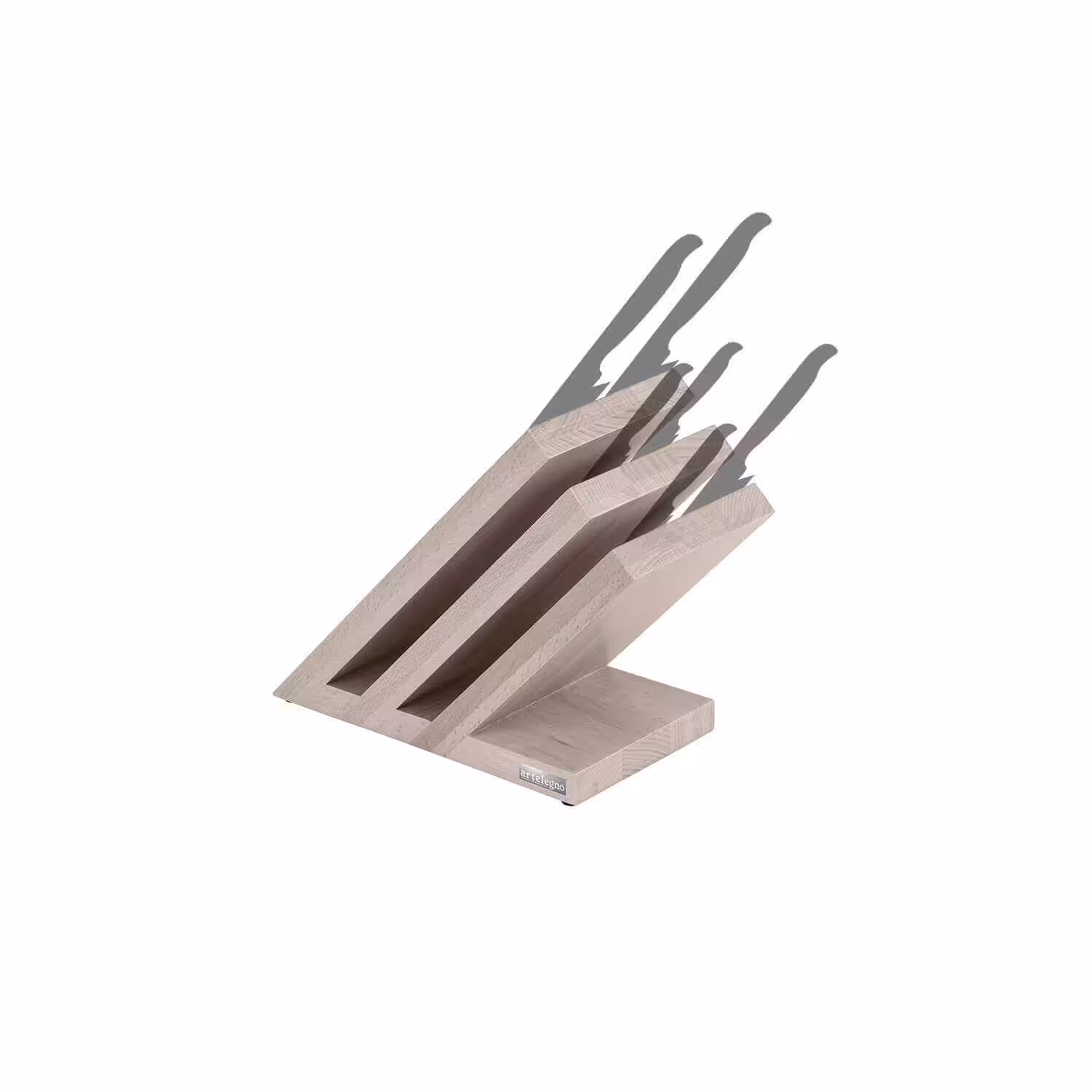 ARTELEGNO VENEZIA 3-elementowy blok magnetyczny z drewna bukowego - obrazek 2
