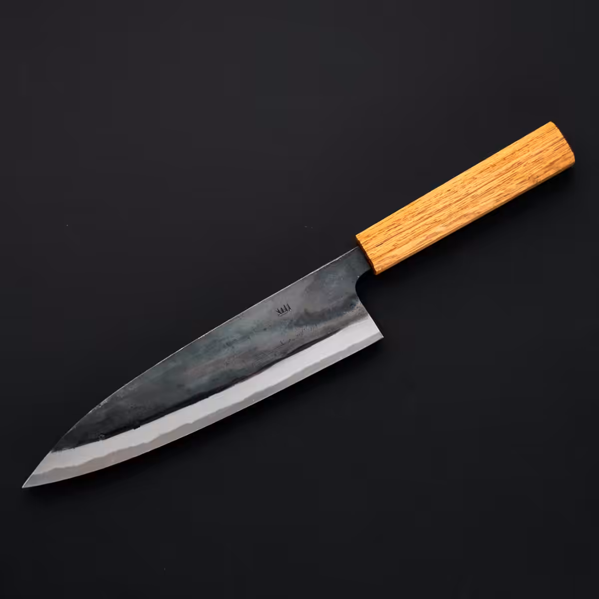 Tosa Tsukasa Kurouchi Gyuto 21 cm Shirogami #1 - Image 4